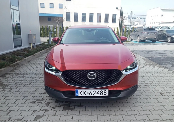 Mazda CX-30 cena 132840 przebieg: 21000, rok produkcji 2022 z Kraków małe 232